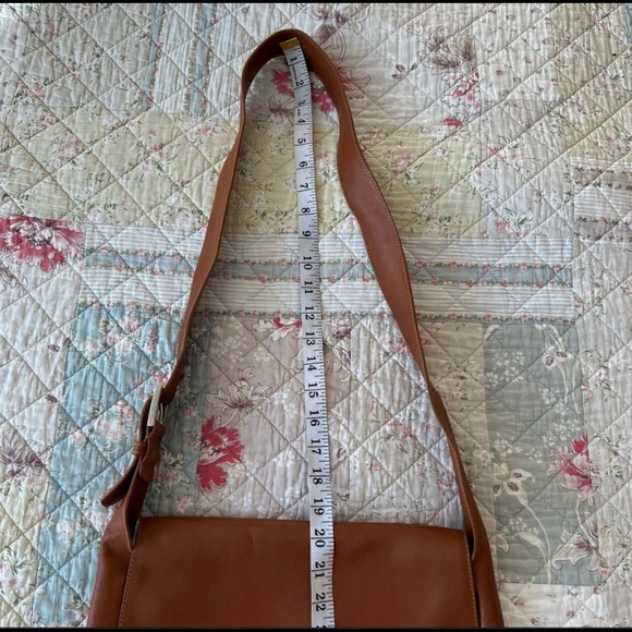 FURLA Leather Crossbody Bag/Purse Vintage Made in Italy - Picture 7 of 12